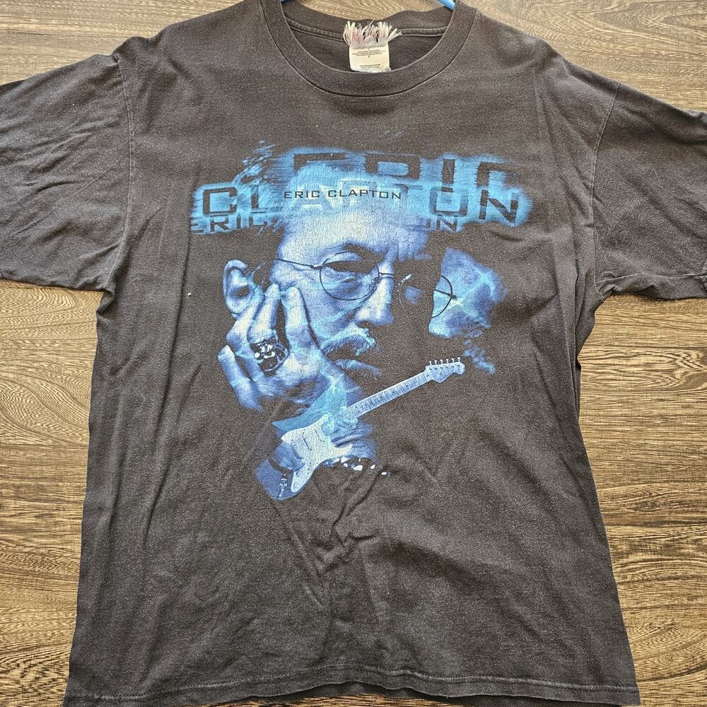 Vintage Eric Clapton 1999 Tour T Shirt Large